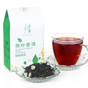 才者 荷葉普洱茶 云南普洱茶葉熟茶花茶 散茶 保健茶 特產 云南特產 50克 盒讀后感 評論